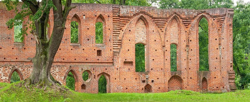Boitzenburg Monastery Ruins, Boitzenburger Land, Uckermark, Brandenburg, Germany, Europe