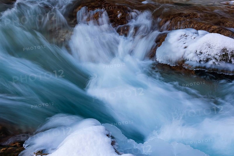 Rissbach creek in the Eng valley, Karwendel mountains, Austria, Europe