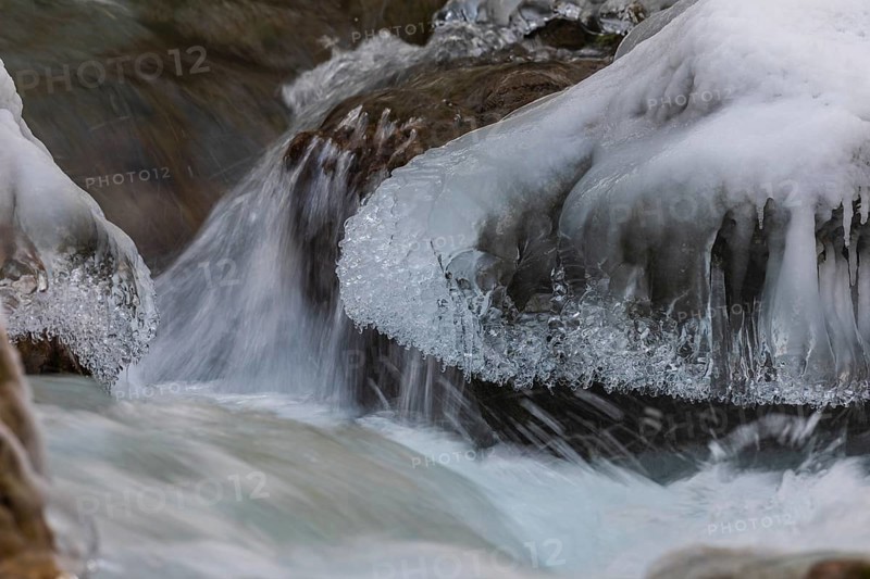 Rissbach creek in the Eng valley, Karwendel mountains, Austria, Europe