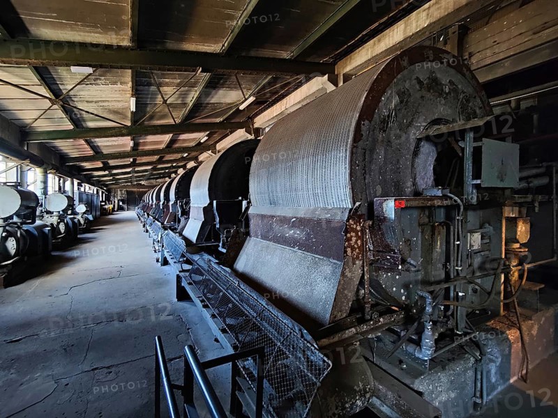 Ore processing facilities in the Rammelsberg Ore Mine Museum, UNESCO World Heritage Site, Goslar, Lower Saxony, Germany, Europe