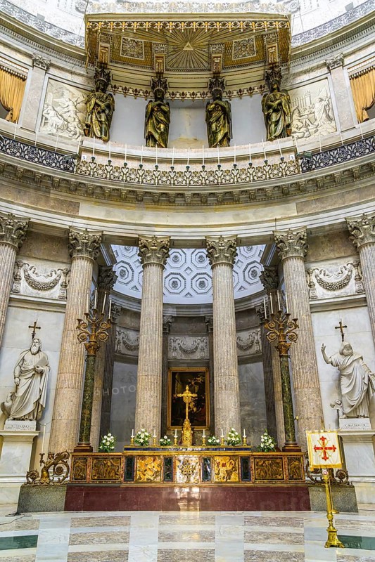 Basilica Reale Pontificia San Francesco da Paola, Naples, Campania, Italy, Europe