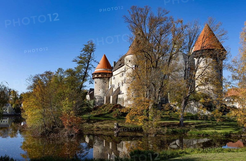 Heidenreichstein Castle, Heidenreichstein, autumn, Waldviertel, Lower Austria, Austria, Europe