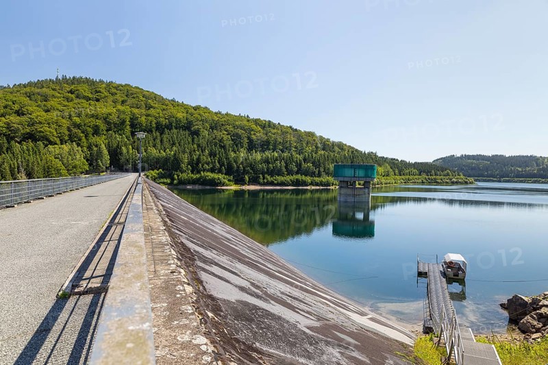 Lichtenberg Dam, Ore Mountains, Saxony, Germany, Europe