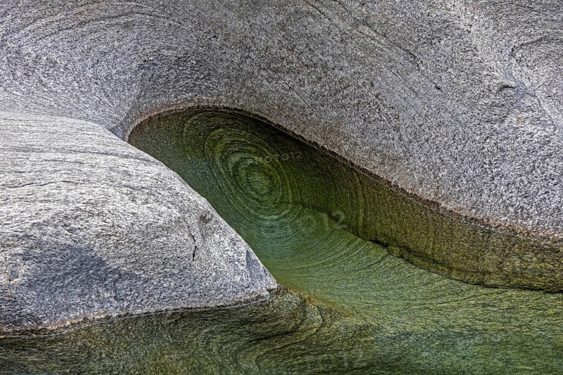 Rocks, rock structures, Verzasca River, near Lavertezzo, Verzasca Valley, Valle Verzasca, Canton Ticino, Switzerland, Europe
