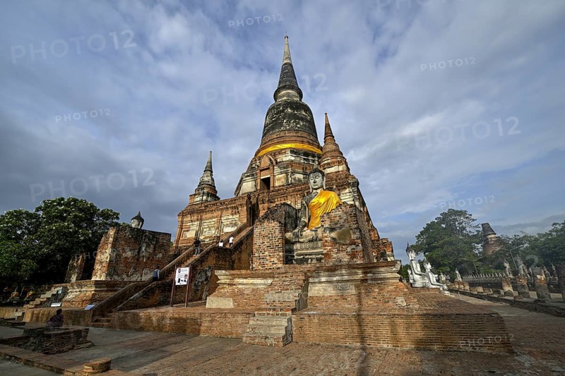 Wat Yai Chai Mongkhon, Buddhist temple, Ayutthaya, Ayutthaya Province, Thailand, Asia