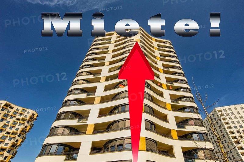 Symbolic image, rent, rent increase, rent rising, housing shortage, housing shortage, housing search, housing shortage, rent usury, tenants' association, tenants' association, rent, lack of housing, student housing, influx, foreign housing search, overpricing, tenant protection, house building