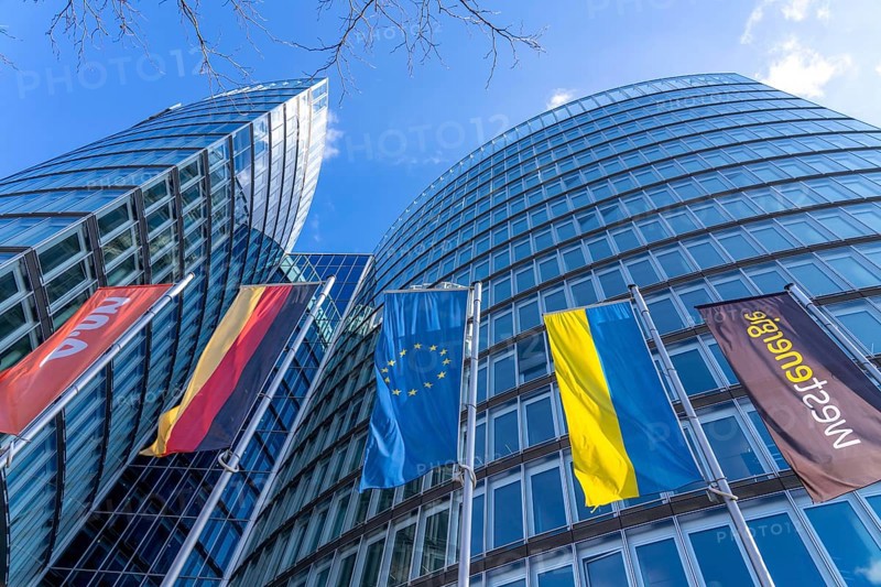 E.ON Headquarters, Group Headquarters in Essen-Rüttenscheid, North Rhine-Westphalia, Germany, Europe