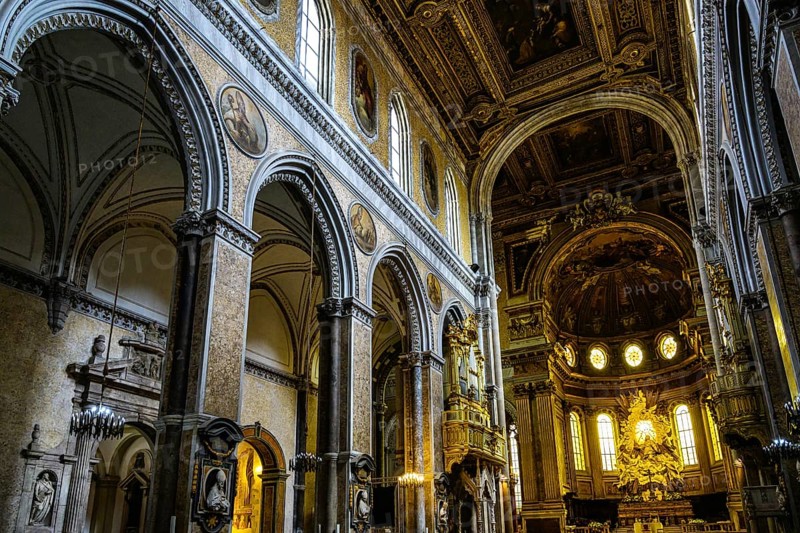 Cathedral of Santa Maria Assunta, Naples, Campania, Italy, Europe