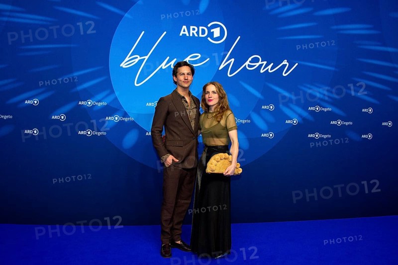 Tim Oliver Schultz, Paula Kalenberg, ARD BLUE HOUR 2025, Photo Call, Hotel Telegraphenamt, Berlin, 14.02.2025