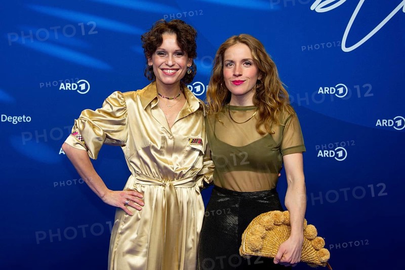 Kristin Suckow, Paula Kalenberg, ARD BLUE HOUR 2025, Photo Call, Hotel Telegraphenamt, Berlin, 14.02.2025