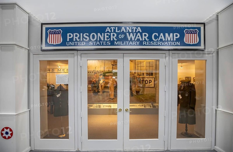 Holdrege, Nebraska - The Nebraska Prairie Museum. The museum includes a display about the nearby German prisoner of war camp during World War II.