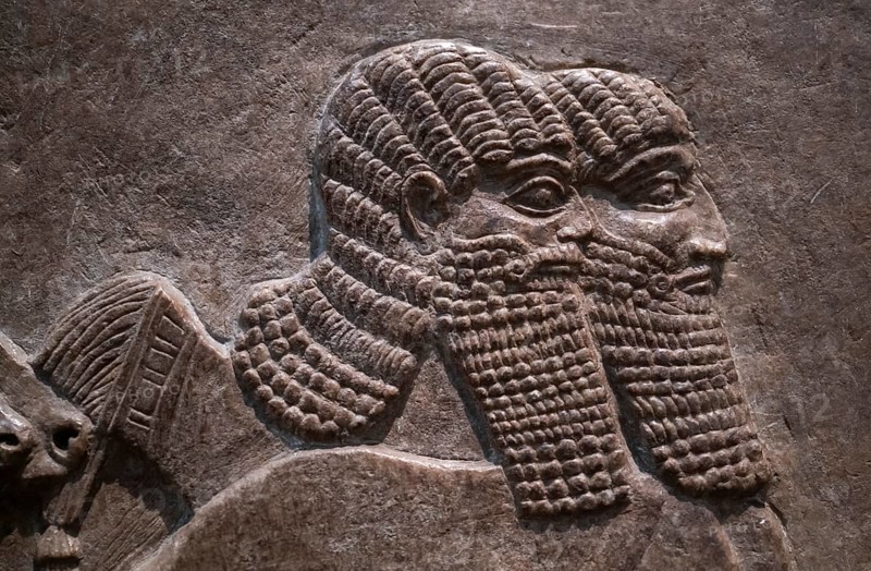 Horsemen of the Royal Chariots, Assyrian relief from Nimrud, today Iraq, British Museum, London, London region, England, Great Britain