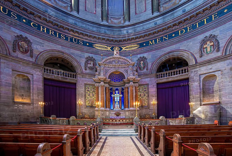Frederiks Church in the historic center of Copenhagen, Denmark, Europe