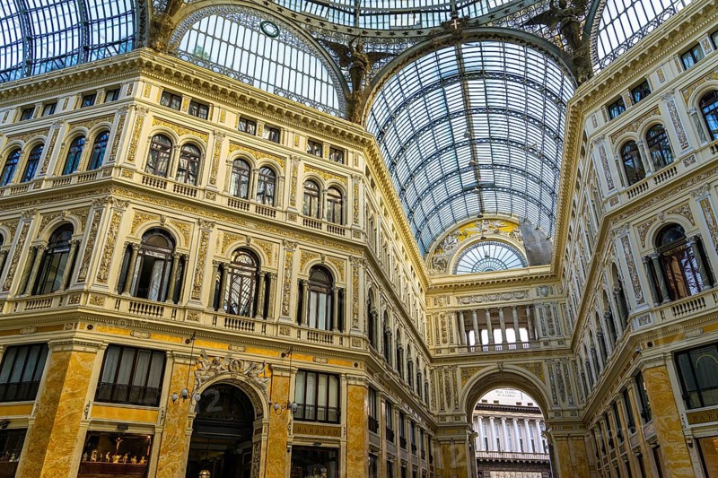 Galleria Umberto I, Naples, Campania, Italy, Europe