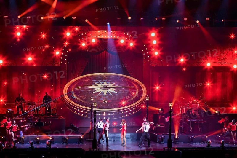 Andrea Berg live at Party, Hits, Emotions - The Tour 2025 at the Berlin Uber Arena on 15 February 2025