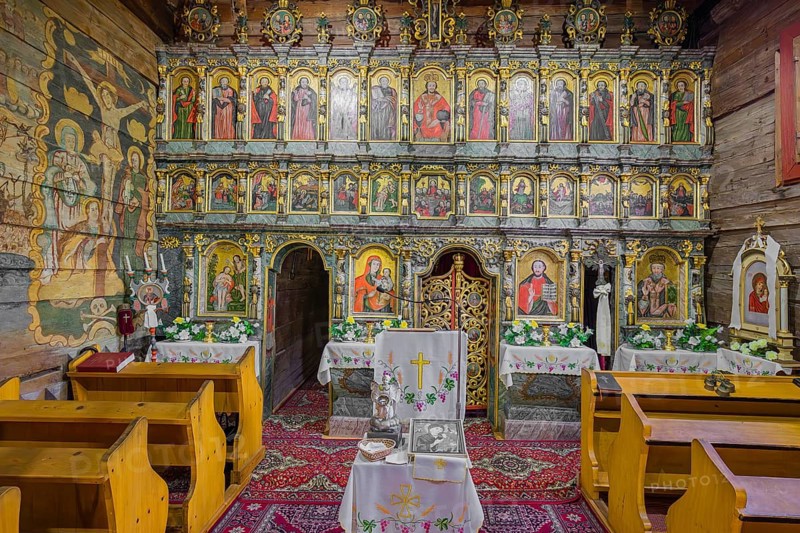 Since 7 July 2008, the wooden Greek-Catholic church of St. Nicholas in Bodružal, Slovakia, is a UNESCO World Heritage. The church dates back to 1658, Europe