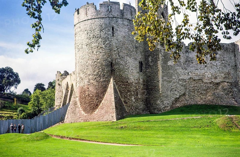 Chepstow Castle, Chepstow, Monmouthshire, Wales, UK 1985