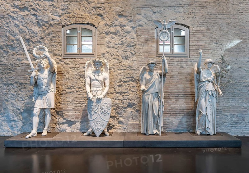 Proviantmagazin Zitadelle Spandau, Exhibition Unveiled, Figures, Monuments and Sculptures, Berlin, Germany, Europe
