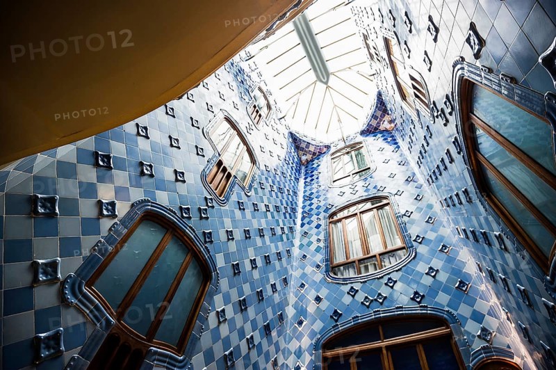 Casa Batlló, Art Nouveau, architect Antoni Gaudi, Barcelona, Catalonia, Spain, Europe