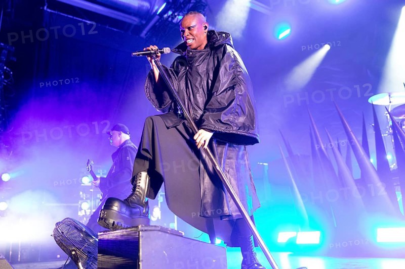 Deborah Anne Dyer aka Skin, singer of Skunk Anansie, live at the Columbiahalle in Berlin on 18/03/2025