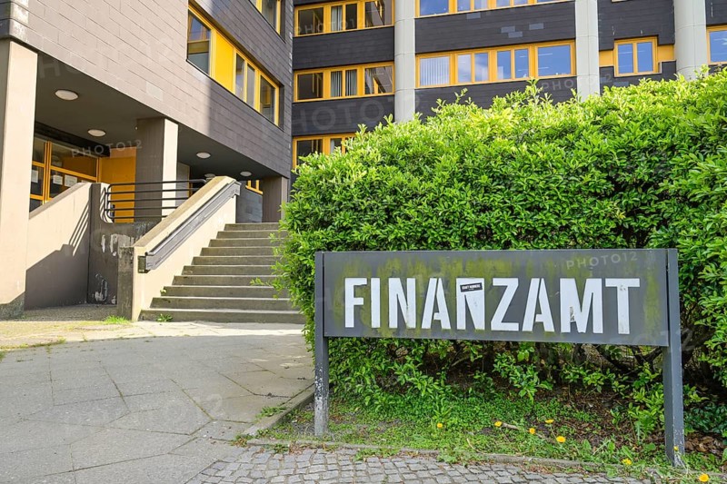 Reinickendorf tax office, Eichborndamm / Am Nordgraben, Reinickendorf, Berlin, Germany, Europe