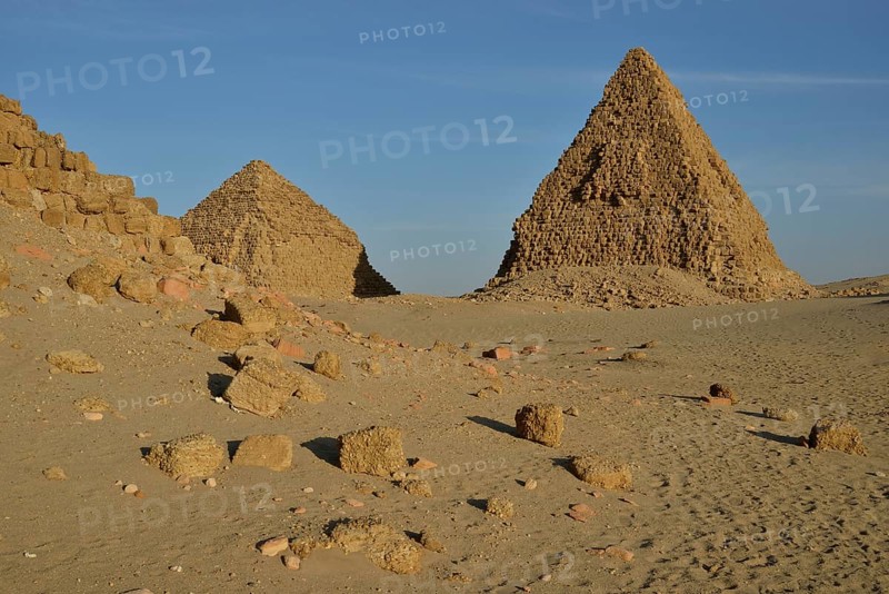 Pyramids of Nuri, Northern, Nubia, Sudan, Africa