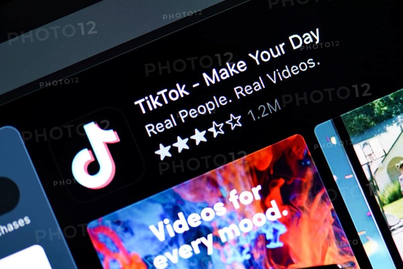 In this photo illustration Tiktok application is shown in Assam, India, on June 29, 2020. Indian Government on Monday banned as many as 59 mobile apps including Tiktok. The move comes as tensions between India and China, Asia