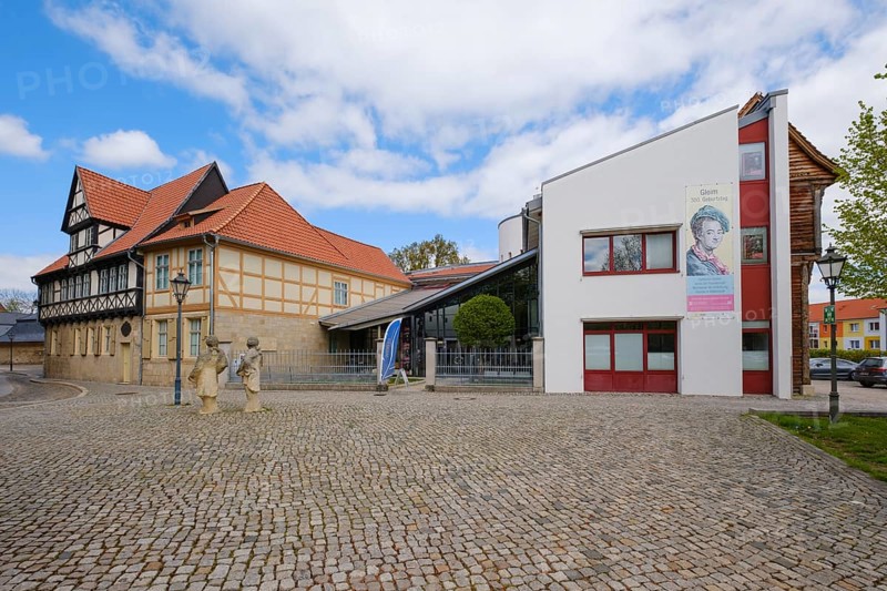 Gleimhaus, Literature Museum, Halberstadt, Harz, Saxony-Anhalt, Germany, Europe