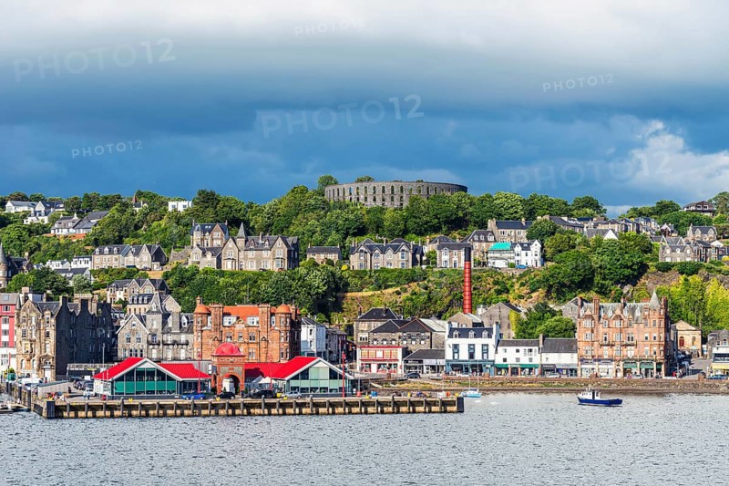 Oban Bay and Marina, Oban, Argyll and Bute, Scotland, UK