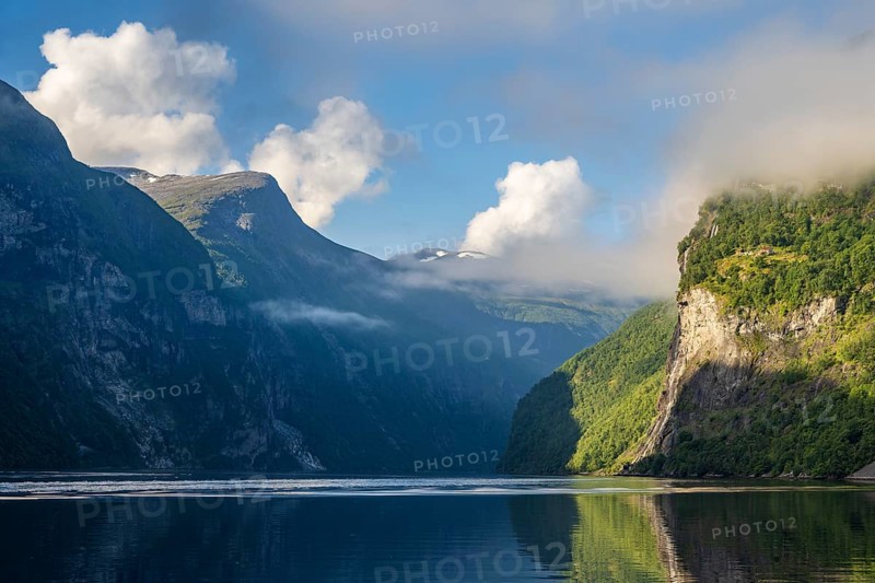 Geirangerfjord, near Geiranger, Møre og Romsdal, Norway, Europe