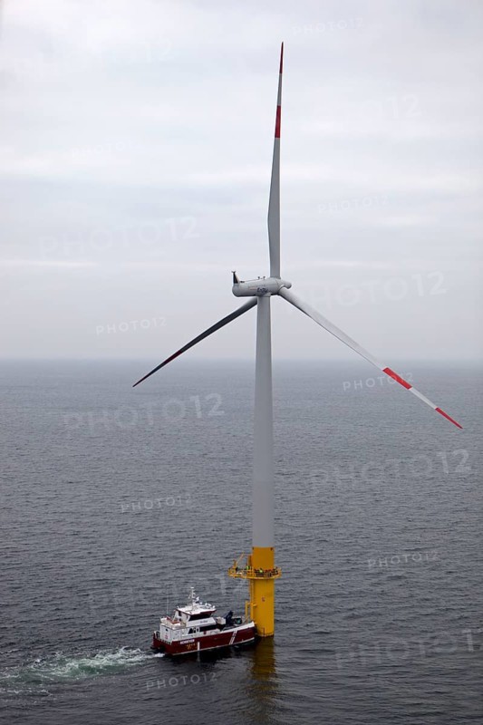 Offshore wind farm Baltic 1, wind turbine, wind turbine, Mecklenburg-Western Pomerania, Germany, Europe
