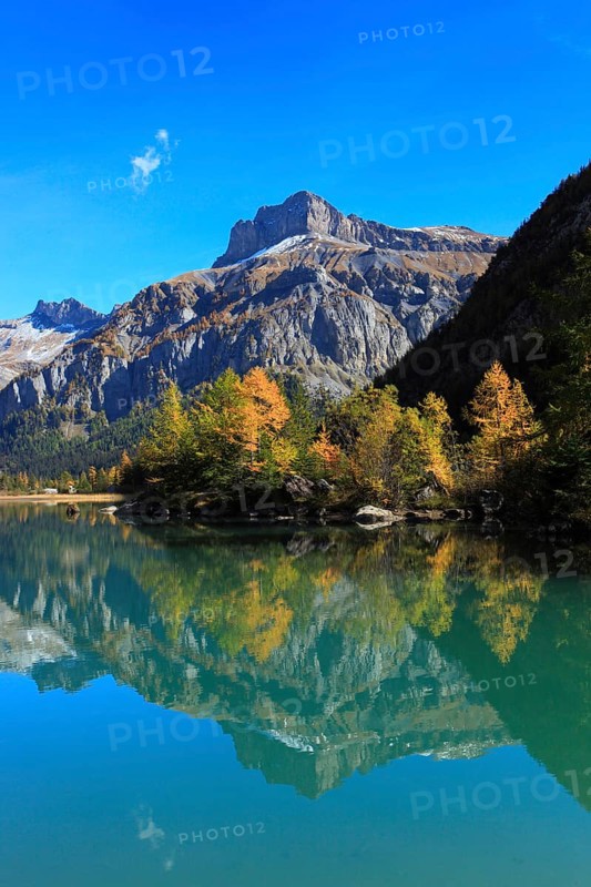 Lac de Derborence, Valais, Switzerland, Europe