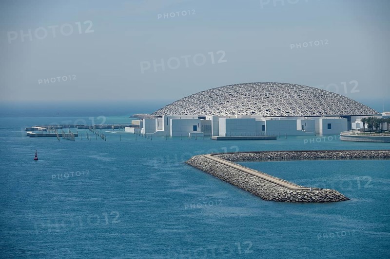 Louvre Abu Dhabi, Architect Jean Nouvel, Saadiyat Island, Abu Dhabi, United Arab Emirates, Asia