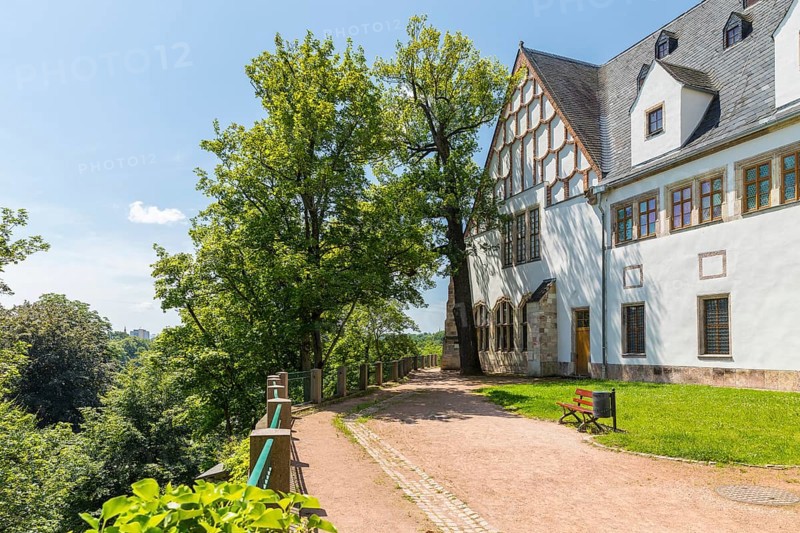 Schlossberg Museum on the Schlossberg, exterior view, Chemnitz, Saxony, Germany, Europe