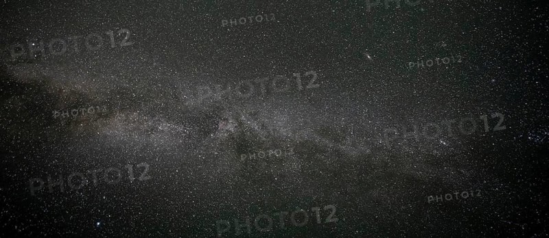 Night shot, Milky Way, Issyk Kul, Kyrgyzstan, Asia