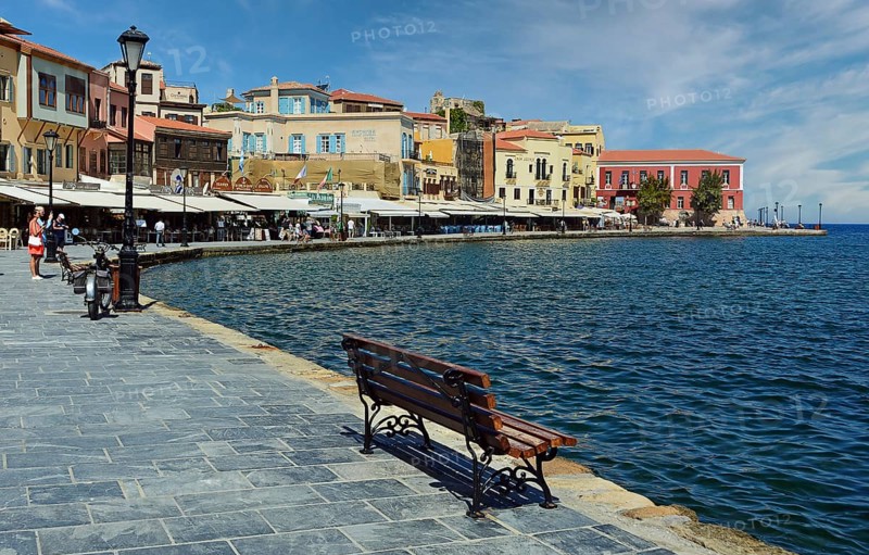 Venetian Port, Chania, Crete, Greece, Europe