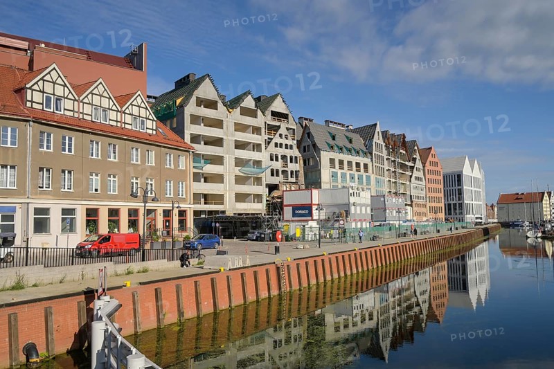 New construction, concrete, construction site, housing construction, Motlawska, Gdansk, Pomeranian Voivodeship, Poland, Europe