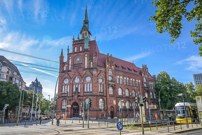 Lichtenberg Town Hall, Möllendorffstraße, Lichtenberg, Berlin, Germany, Europe