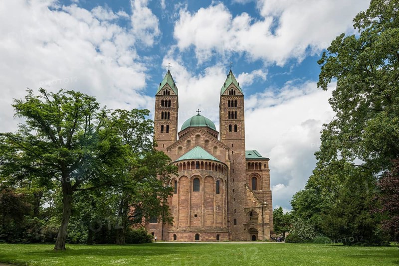 Imperial Cathedral, Cathedral of St Mary and St Stephen, UNESCO World Heritage Site, Speyer, Rhineland-Palatinate, Germany, Europe