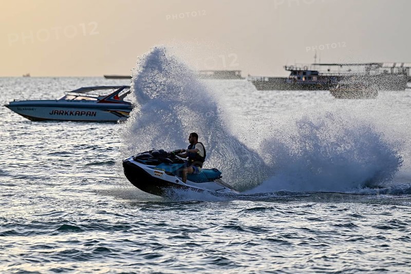 Jetski in action