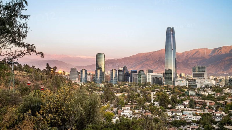 Sky Costanera, Santiago de Chile, Chile, South America