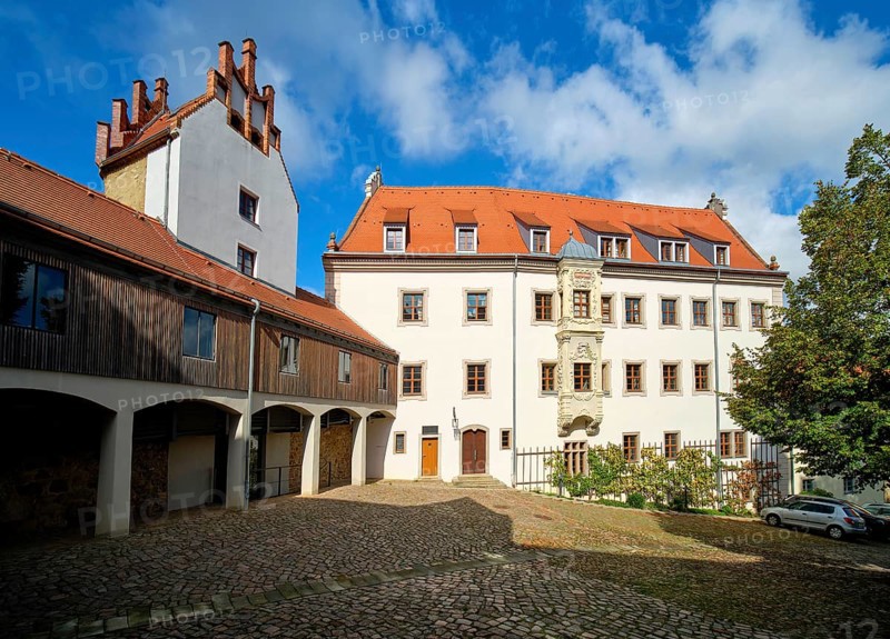 Klosterhof Sankt Afra, Meißen, Saxony, Germany, Europe