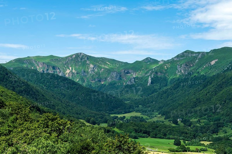 Chaudefour Valley Natural Reserve, Sancy massif, Auvergne Volcanoes Natural Park, Puy de Dome department, Auvergne Rhone Alpes. France
