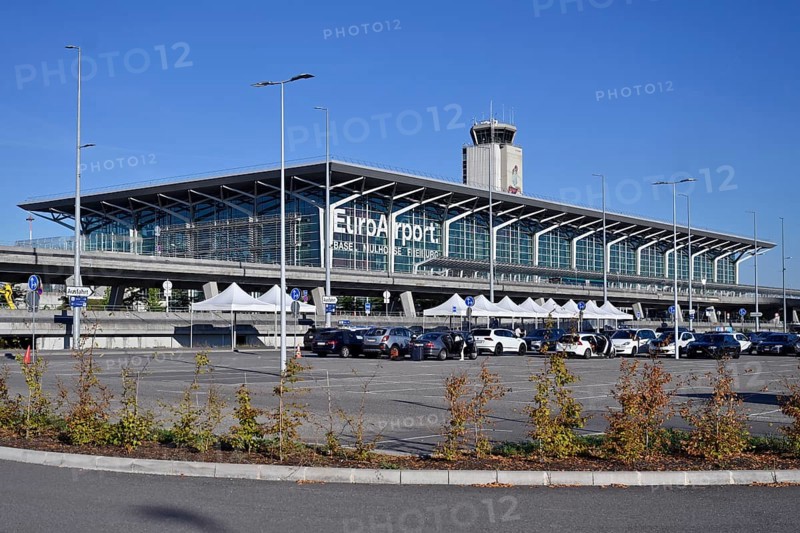 EuroAirport building, Basel, Switzerland, Europe