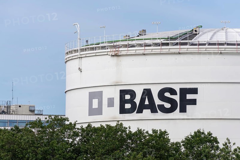 BASF, Lugwigshafen am Rhein, industrial area, Mannheim, Baden-Württemberg, Germany, Europe
