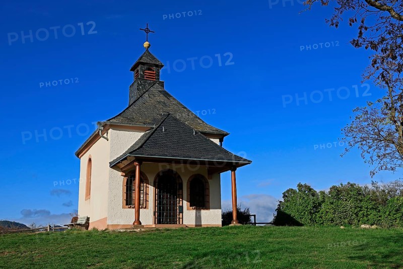 Kleiner Kalmit Chapel 2022 near Landau in der Pfalz, Southern Wine Route, Palatinate Forest, Rhineland-Palatinate, Germany, Europe