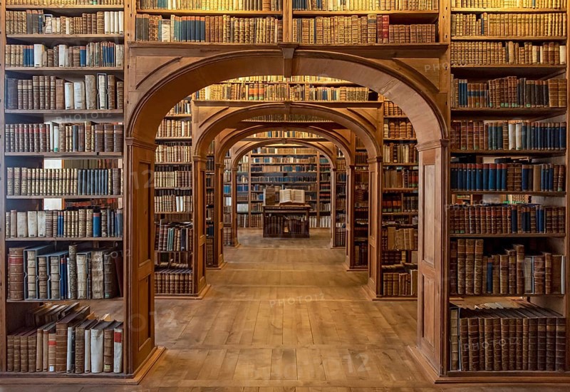 Historic Library Hall, Upper Lusatian Library of Sciences, Barockhaus, Görlitz, Goerlitz, Germany, Europe