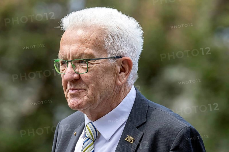Winfried Kretschmann, Minister President, Green Party. Portrait. Stuttgart, Baden-Württemberg, Germany, Europe