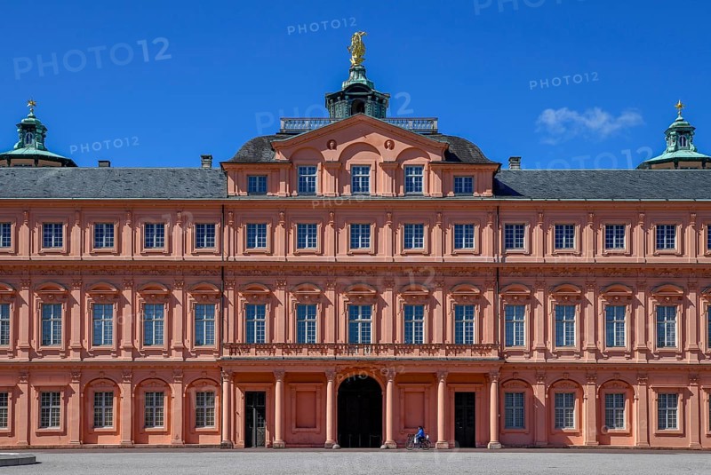Rastatt Castle, former castle of the Margraves of Baden-Baden, Rastatt, Baden-Württemberg, Germany, Europe