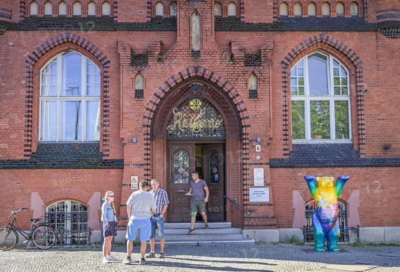 Lichtenberg Town Hall, Möllendorffstraße, Lichtenberg, Berlin, Germany, Europe
